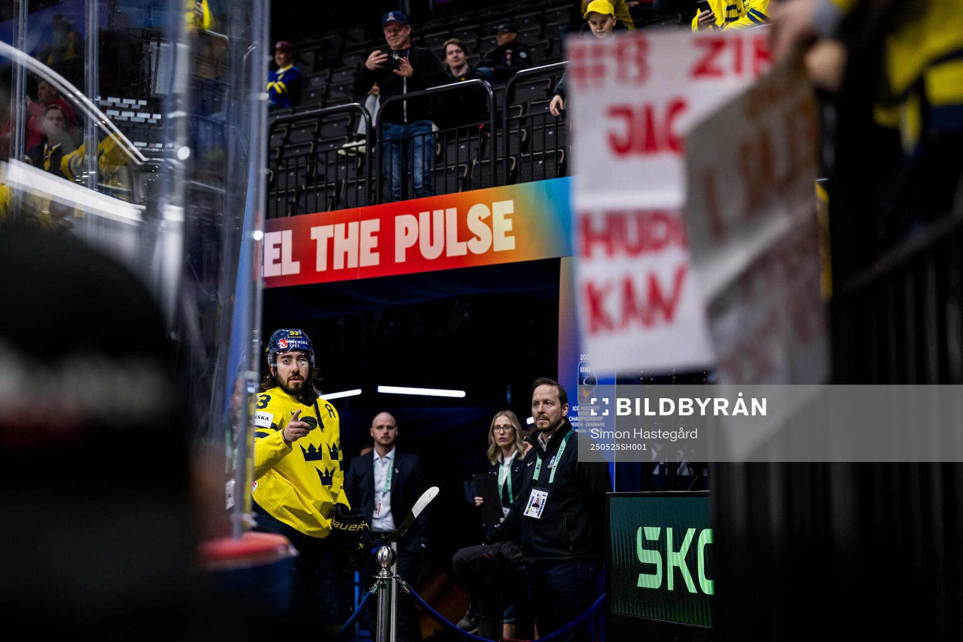 Mika Zibanejad of Sweden