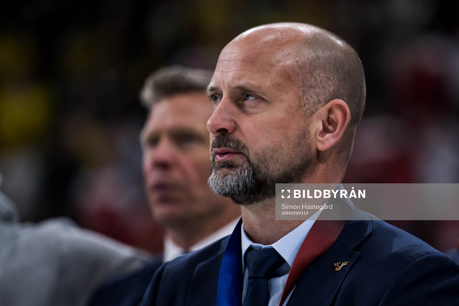 Assistant coach Anders Sörensen of Sweden