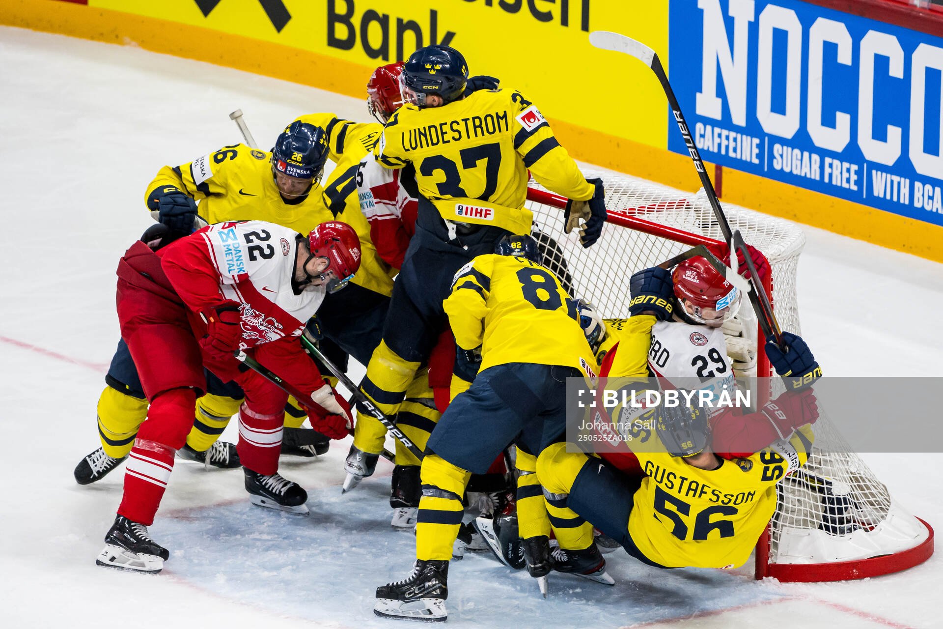 Mikkel Aagaard of Denmark and Erik Gustafsson of Sweden