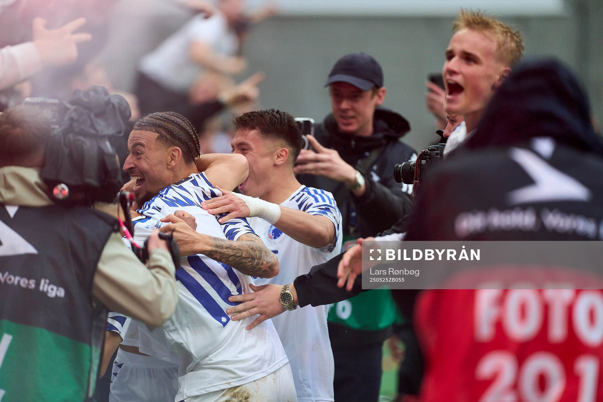 COPENHAGEN, DENMARK - MAY 25: Jordan Larsson of FC
