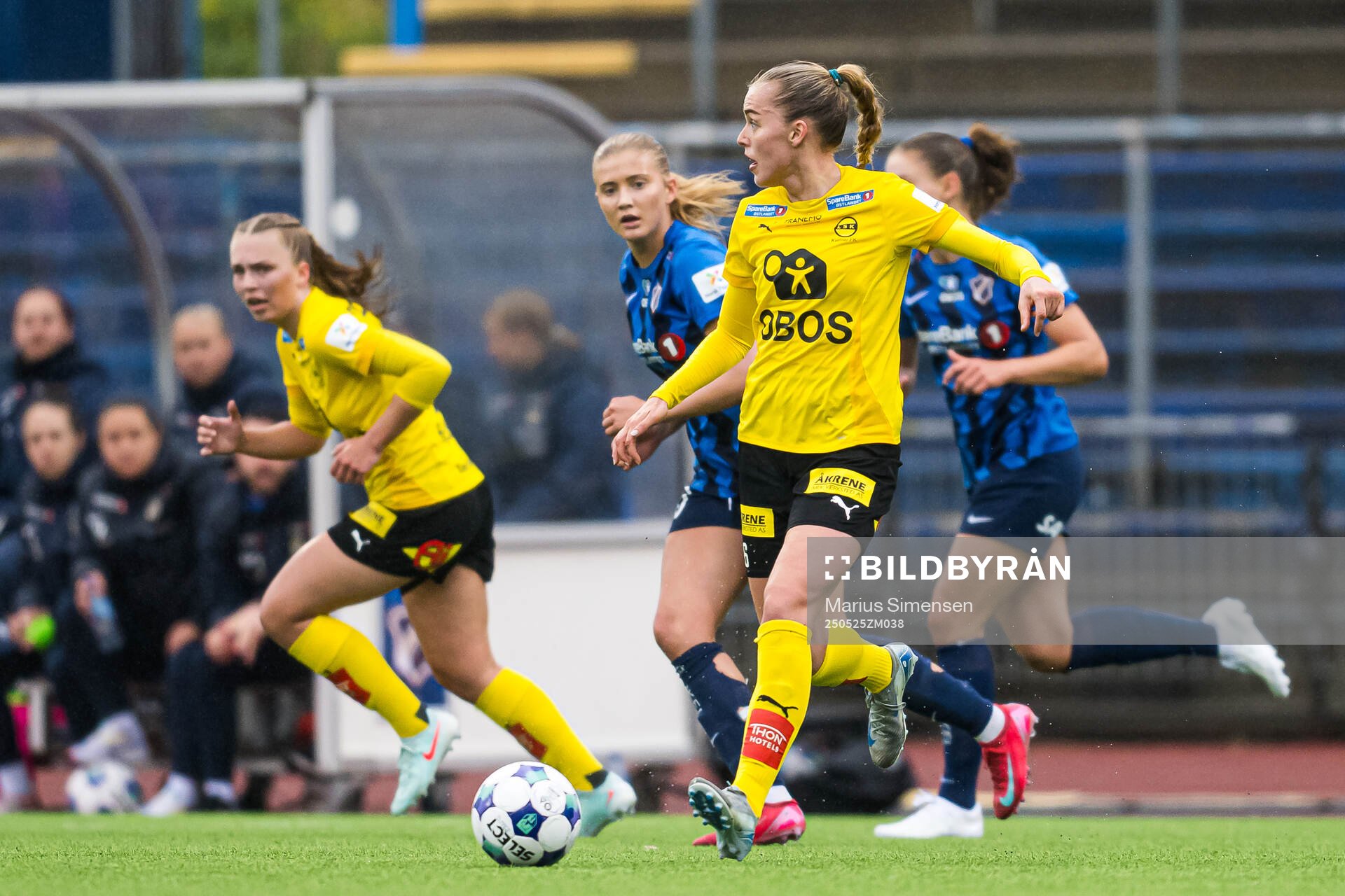 Andrea Karoline Nymo Holmstrøm of LSK Kvinner