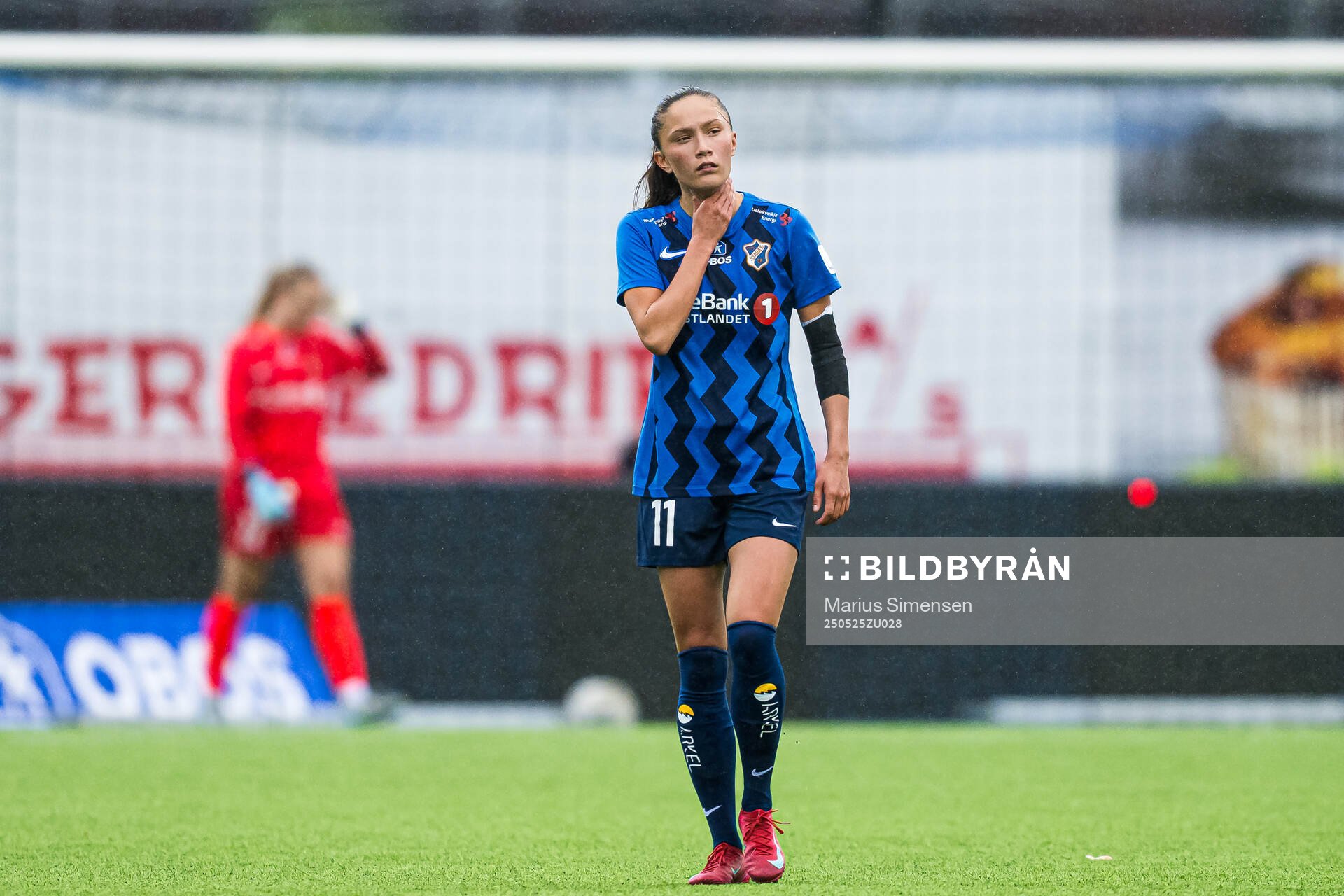 Ida Mortensen Natvik of Stabæk looks dejected