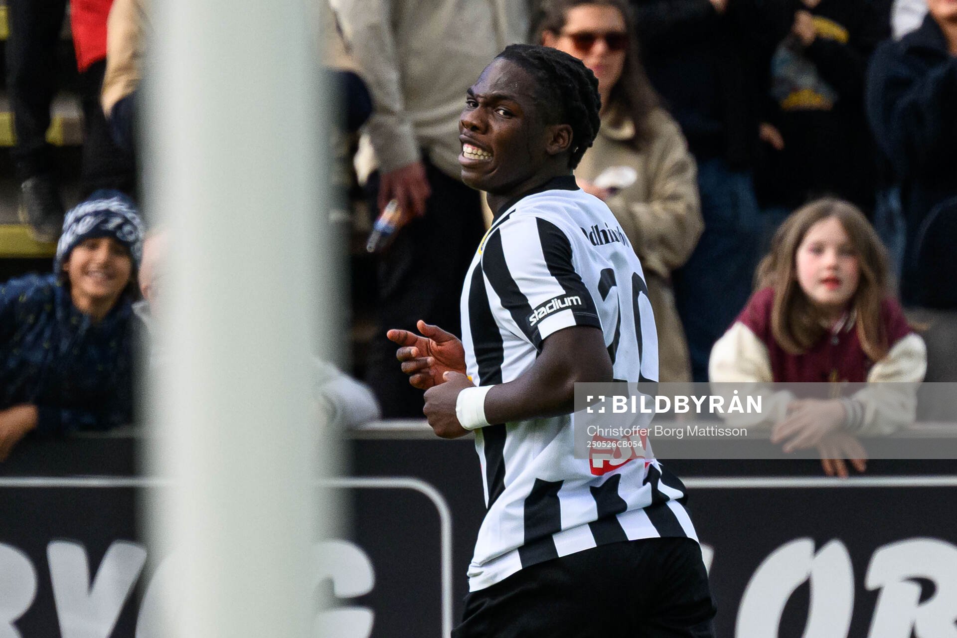 Landskronas Xavier Odhiambo deppar