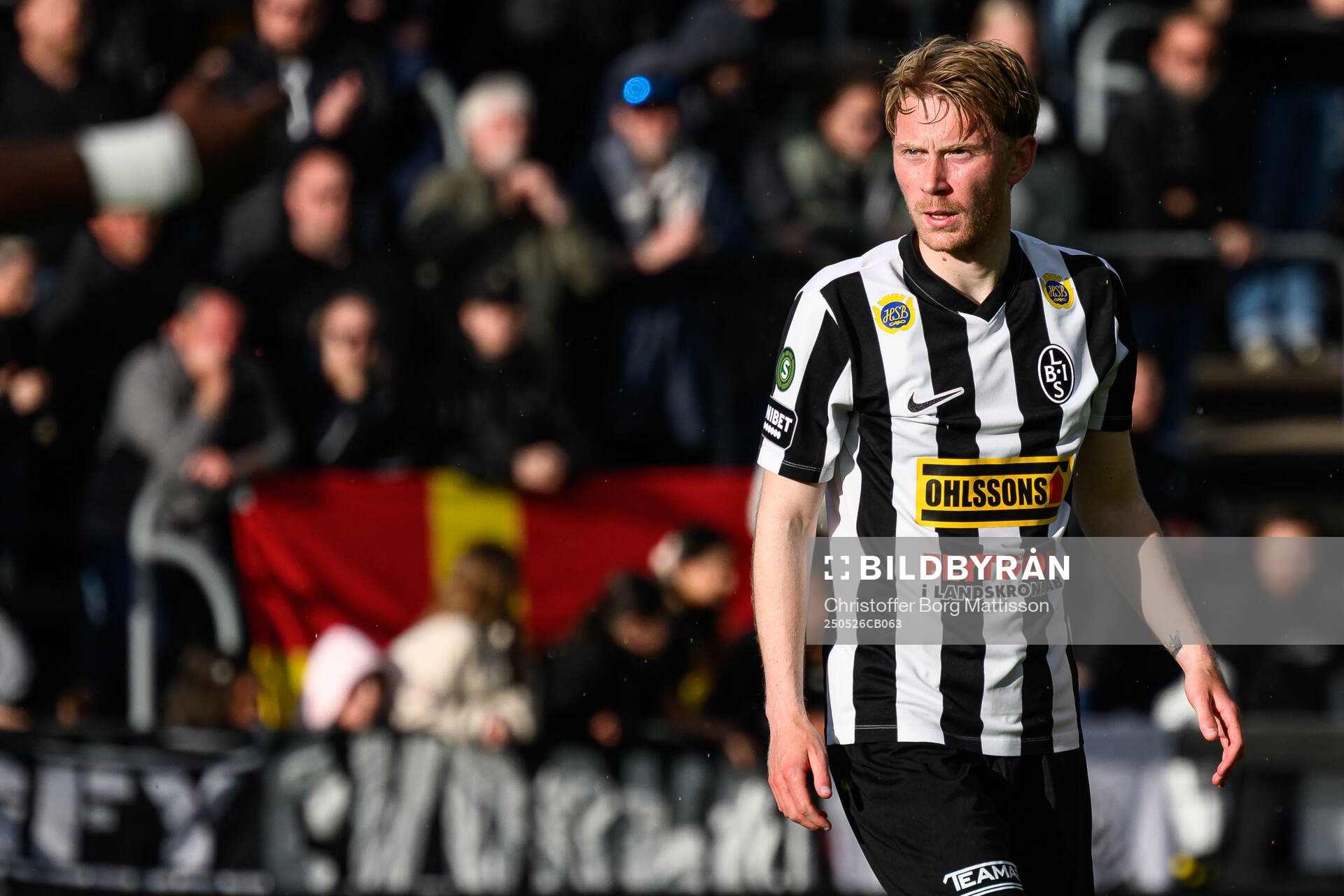 Landskronas Adam Egnell deppar
