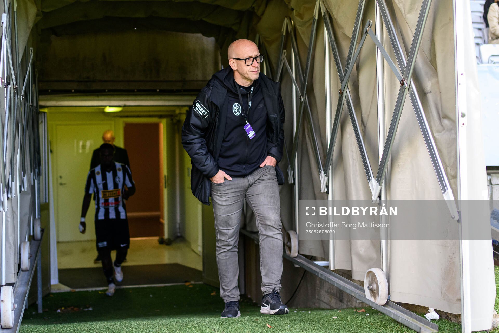 Landskronas sportchef Billy Magnusson deppar