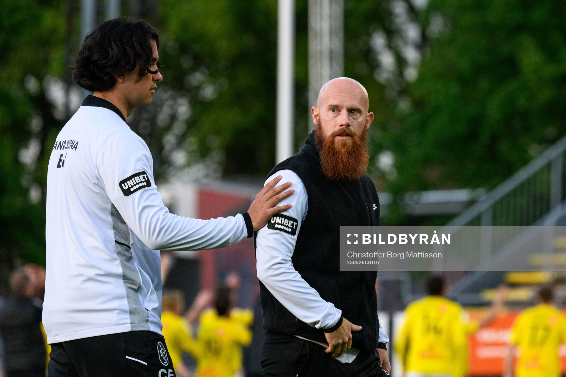 Landskronas tränare Max Mölder deppar