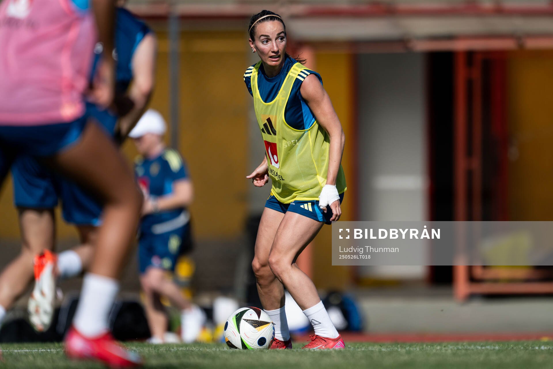 Kosovare Asllani of the Swedish women’s national football