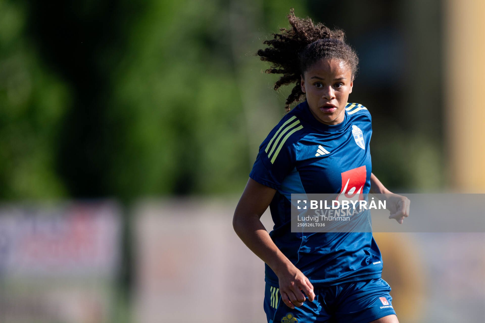 Felicia Schröder of the Swedish women’s national