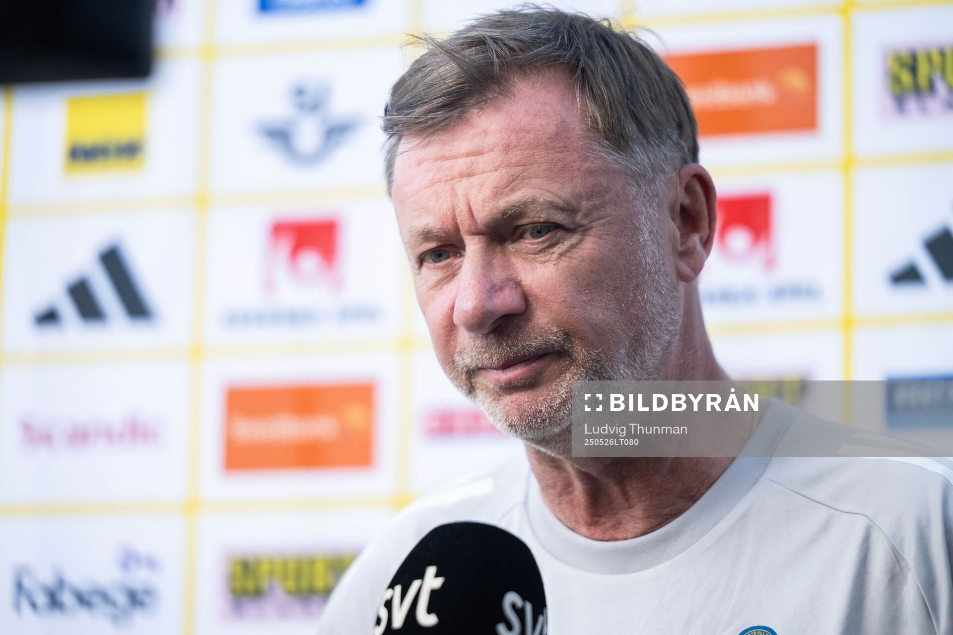 Head coach Peter Gerhardsson of the Swedish women’s