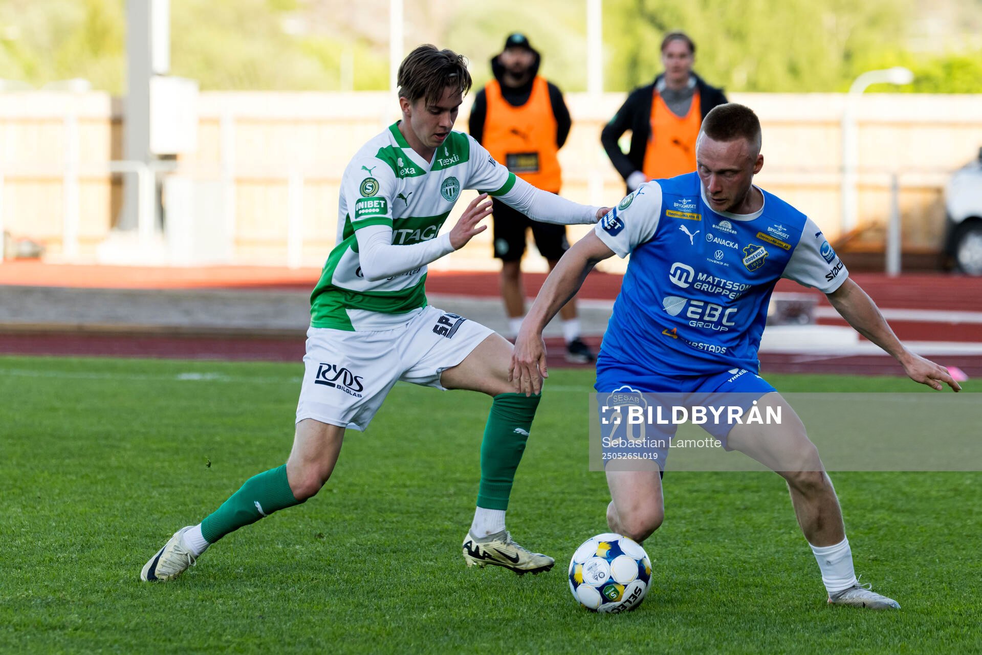 Västerås Max Larsson och Oddevolds Adam Engelbrektsson