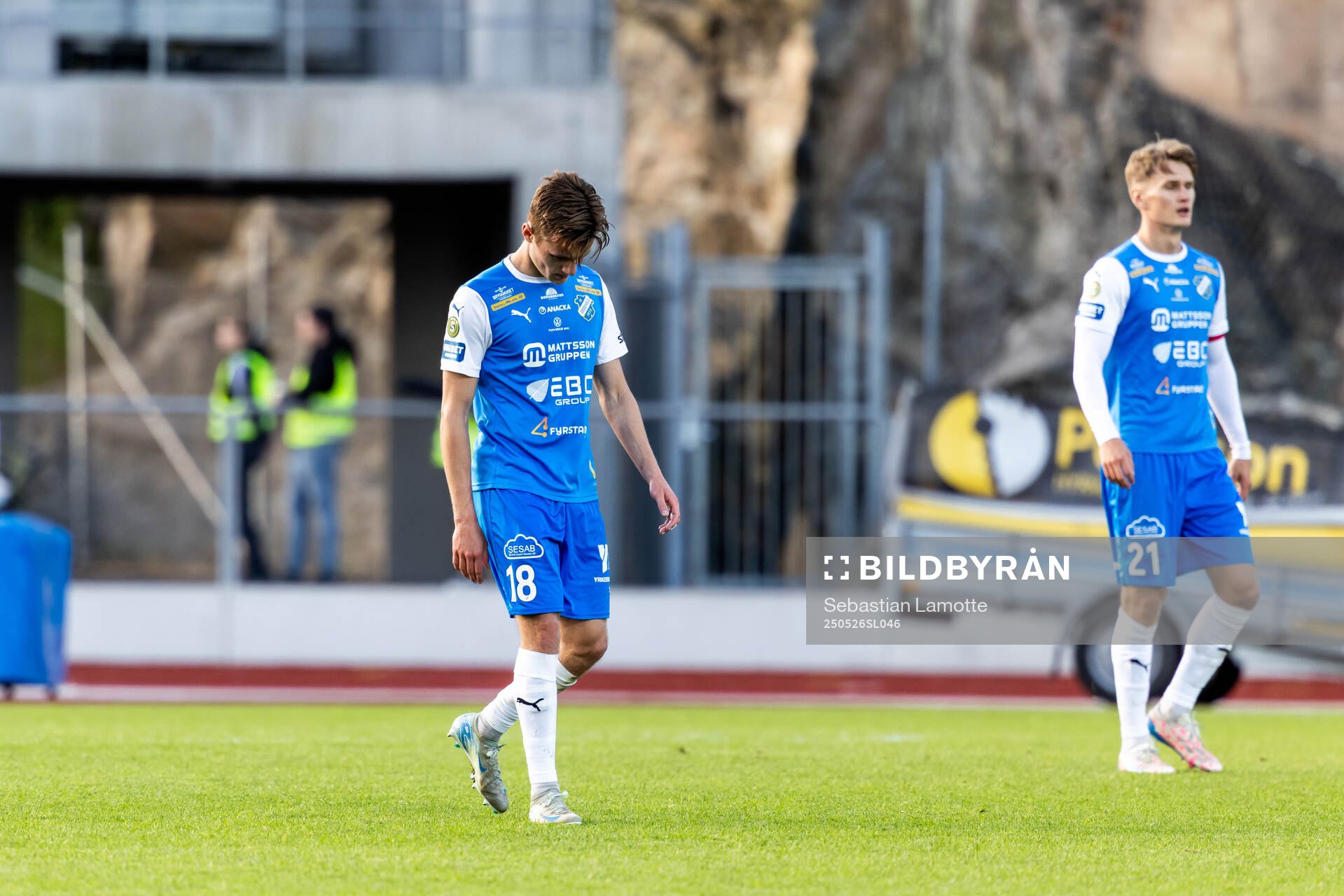 Oddevolds Gustav Forssell deppar