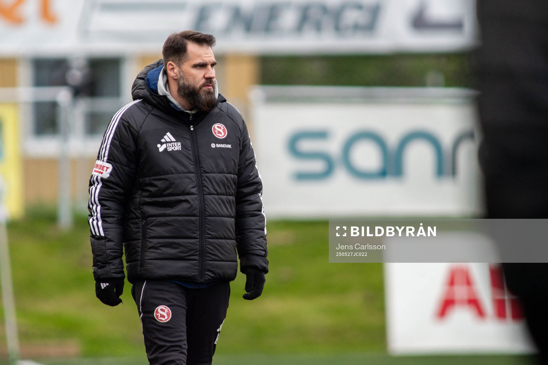 Sandvikens IFs huvudtränare Eldar Abdulic