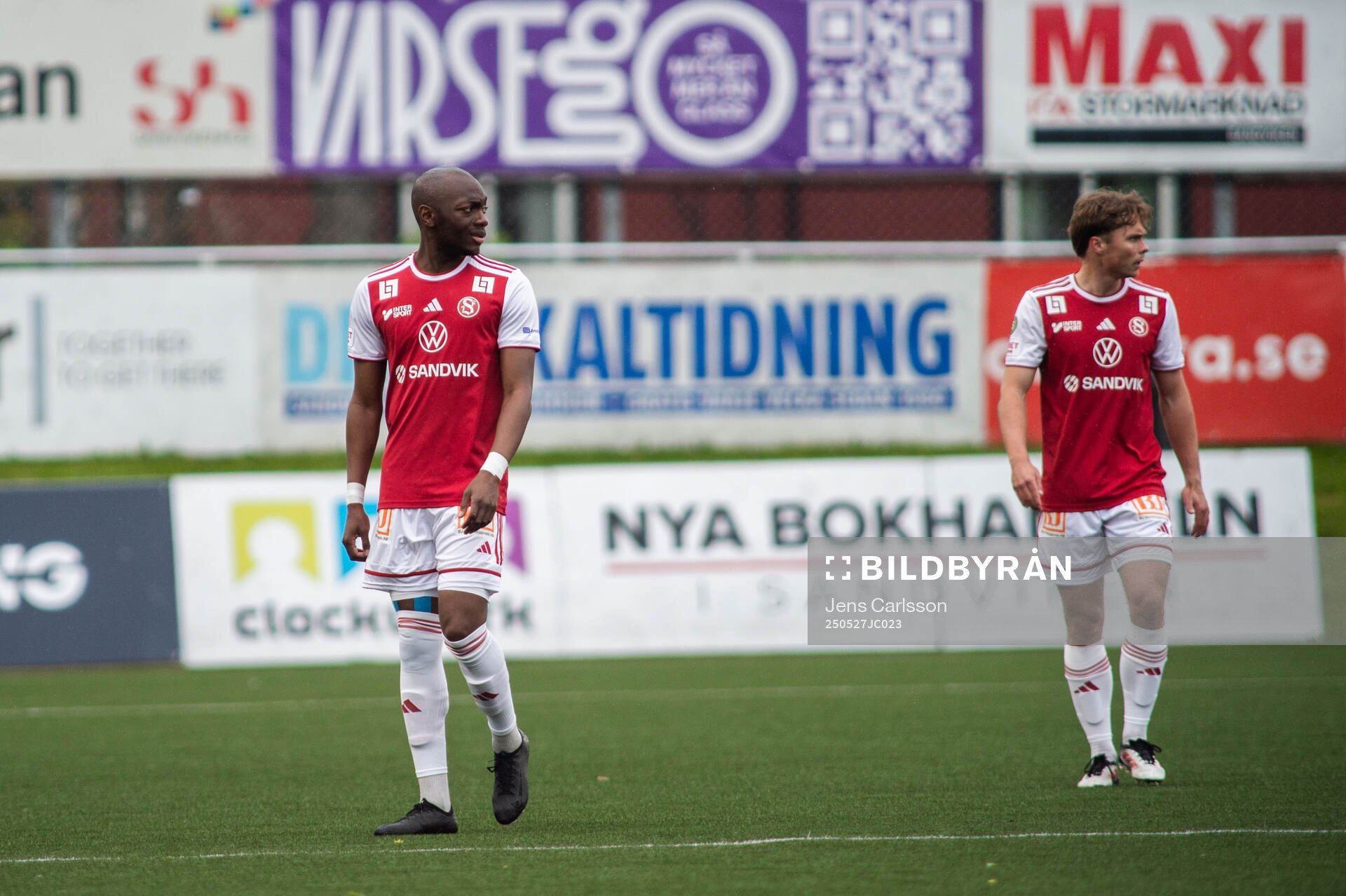 Sandvikens IFs Moonga Simba deppar