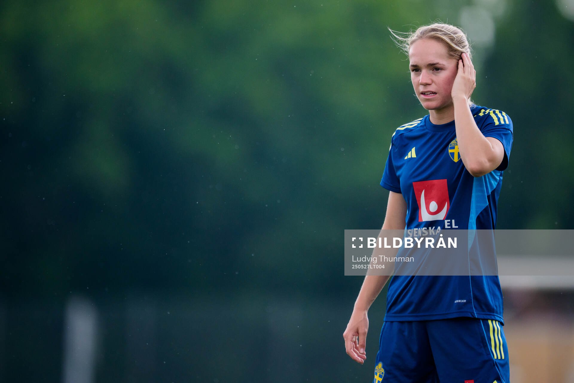 Hanna Lundkvist of the Swedish women’s national football