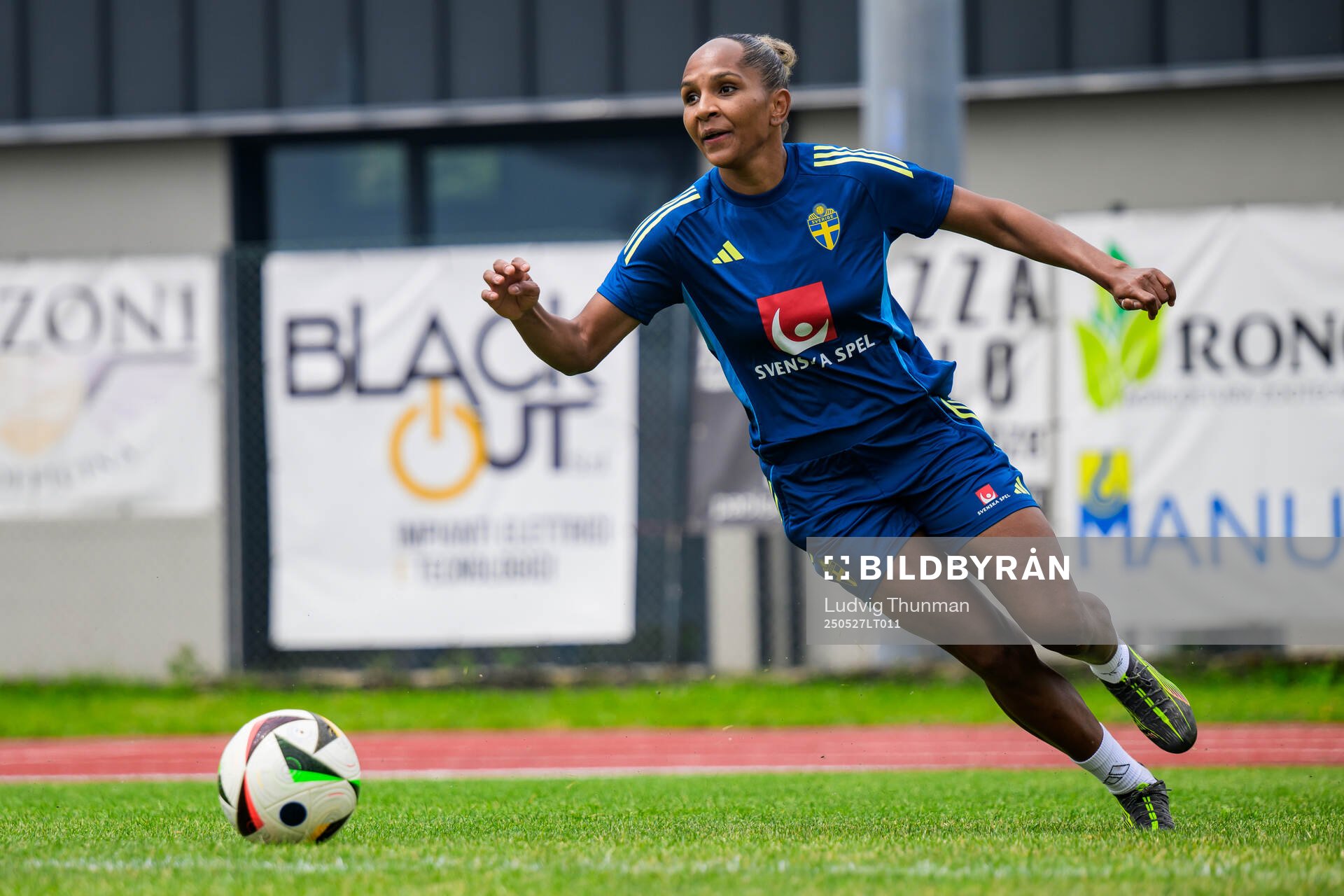 Madelen Janogy of the Swedish women’s national football