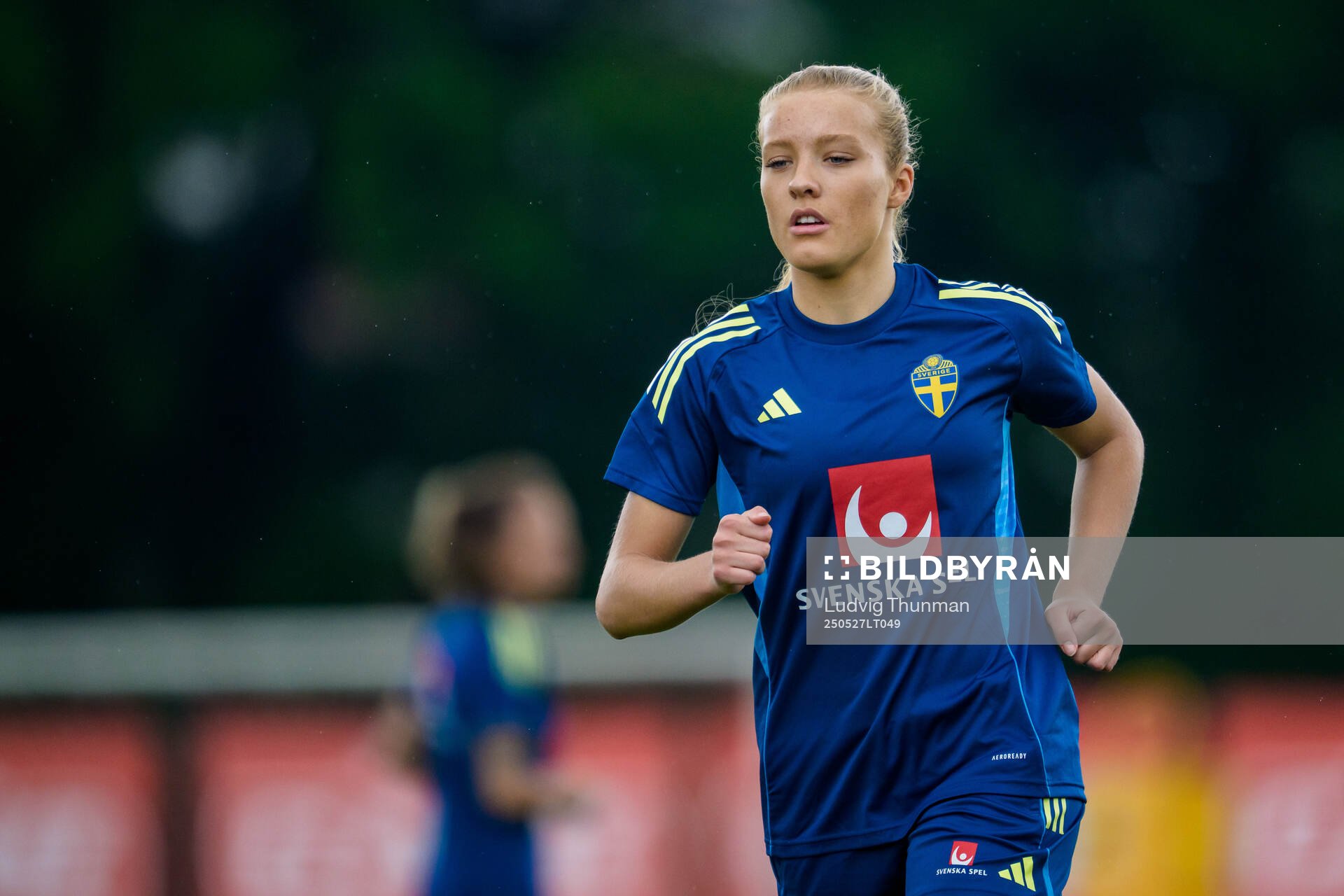 Smilla Holmberg of the Swedish women’s national football