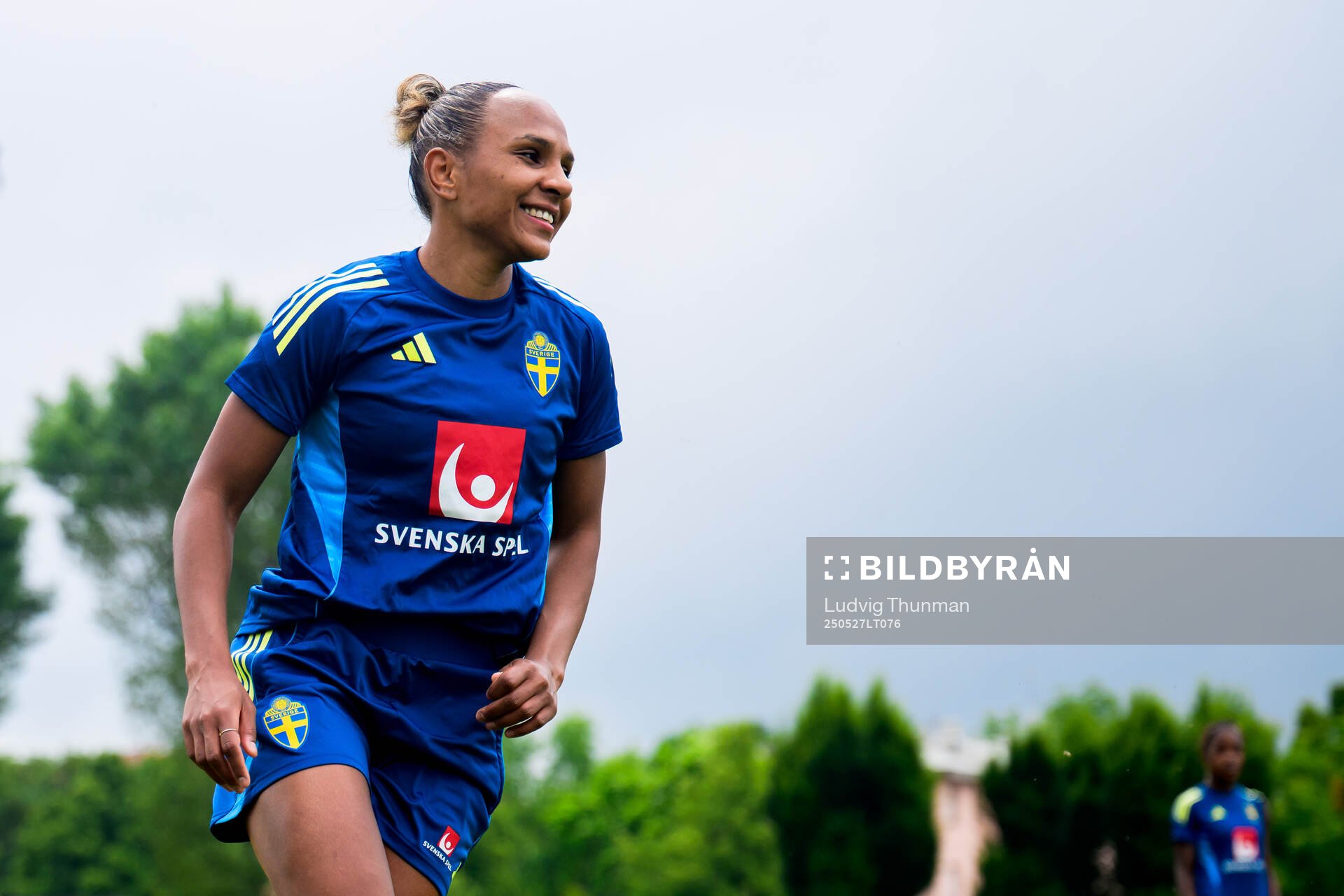 Madelen Janogy of the Swedish women’s national football