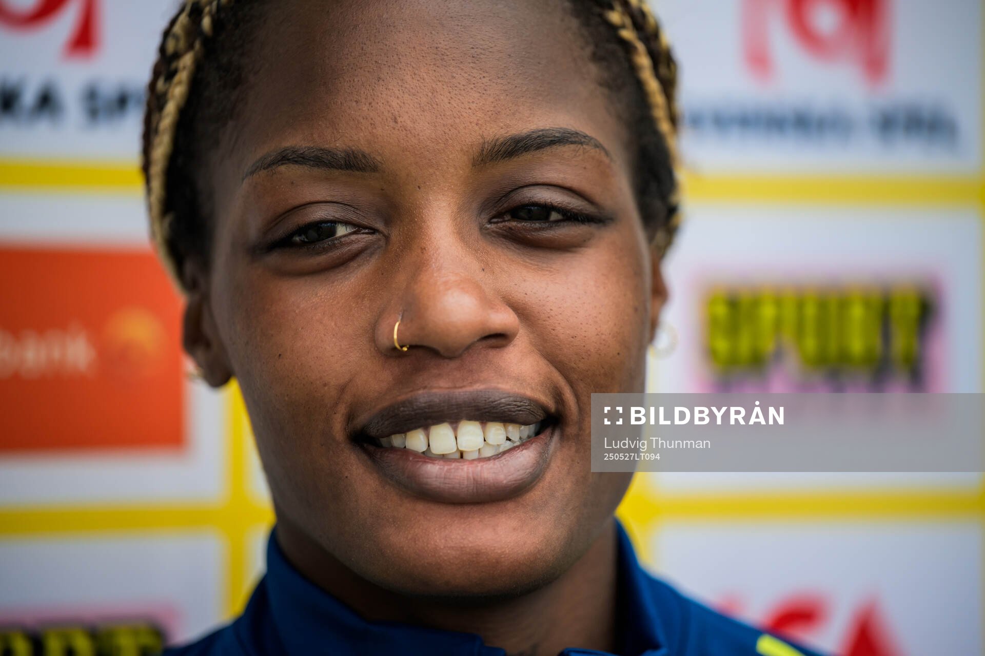 Evelyn Ijeh of the Swedish women’s national football team