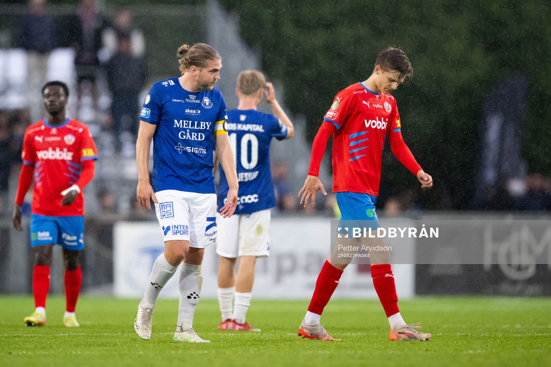 Trelleborgs Charlie Weberg och Helsingborgs Adrian