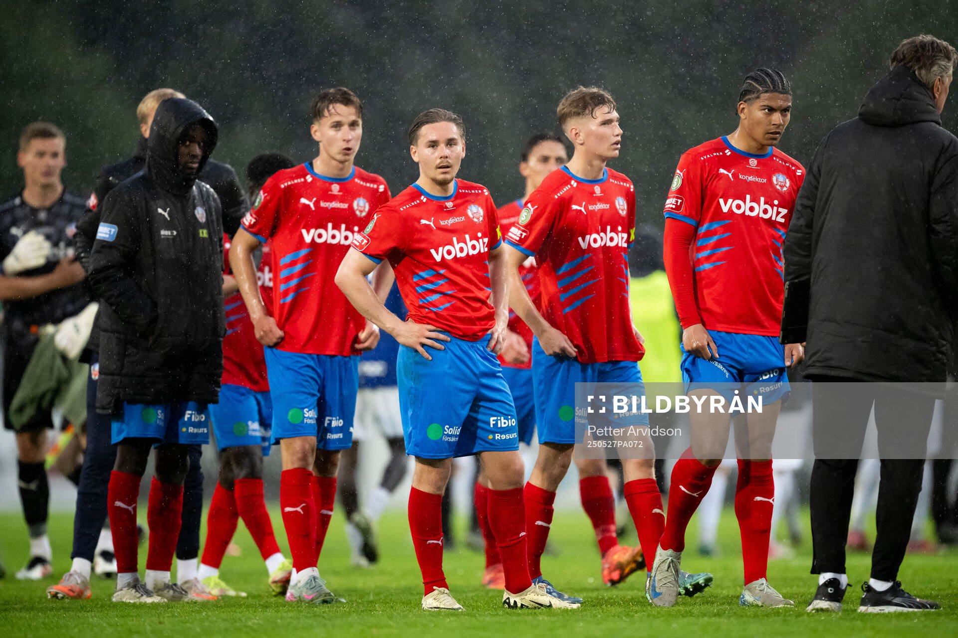 Helsingborgs Simon Bengtsson och Milan Silva Rasmussen