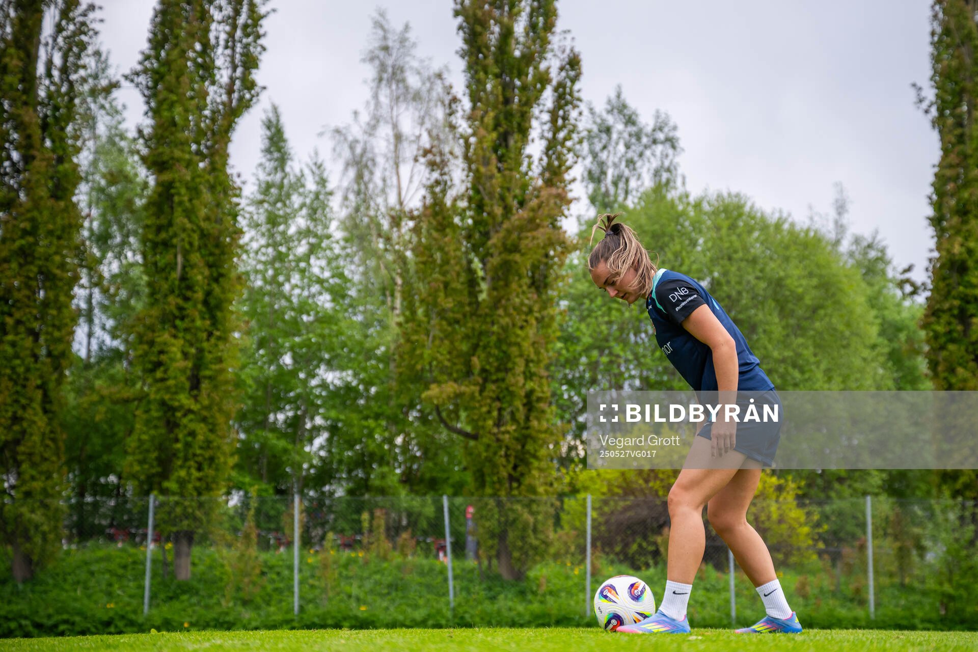 Vilde Bøe Risa of the Norwegian women's national football