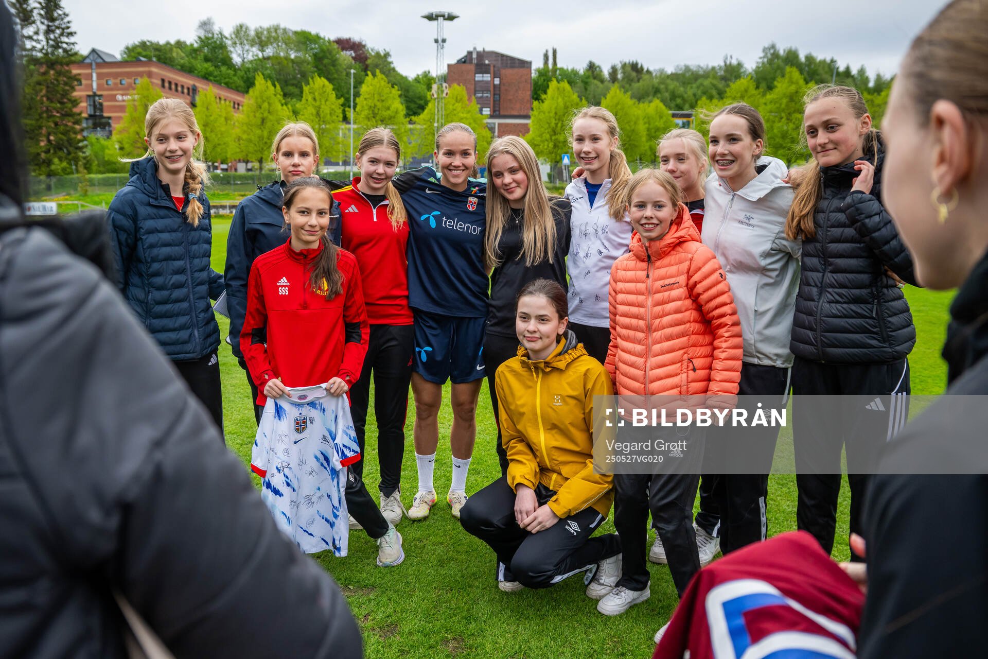 Guro Reiten of the Norwegian women's national football team
