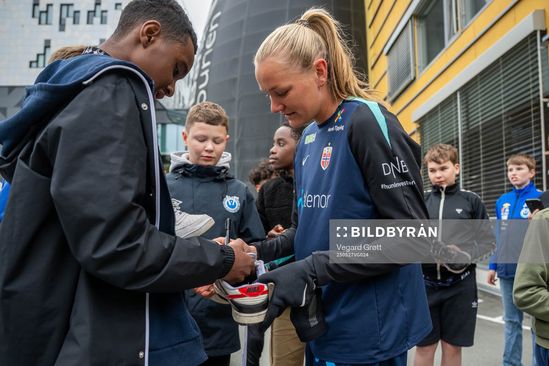 Frida Maanum of the Norwegian women's national football