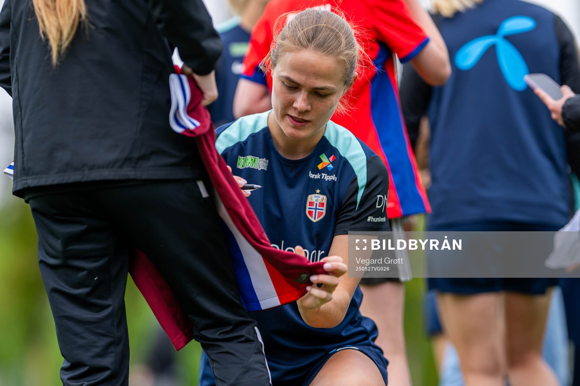 Marthine Østenstad of the Norwegian women's national