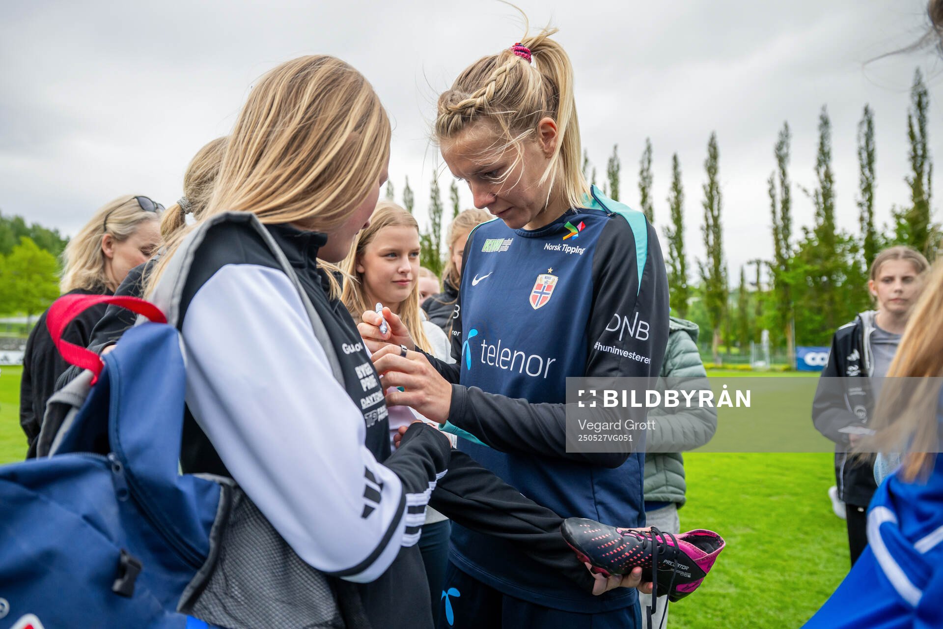 Ada Hegerberg of the Norwegian women's national football