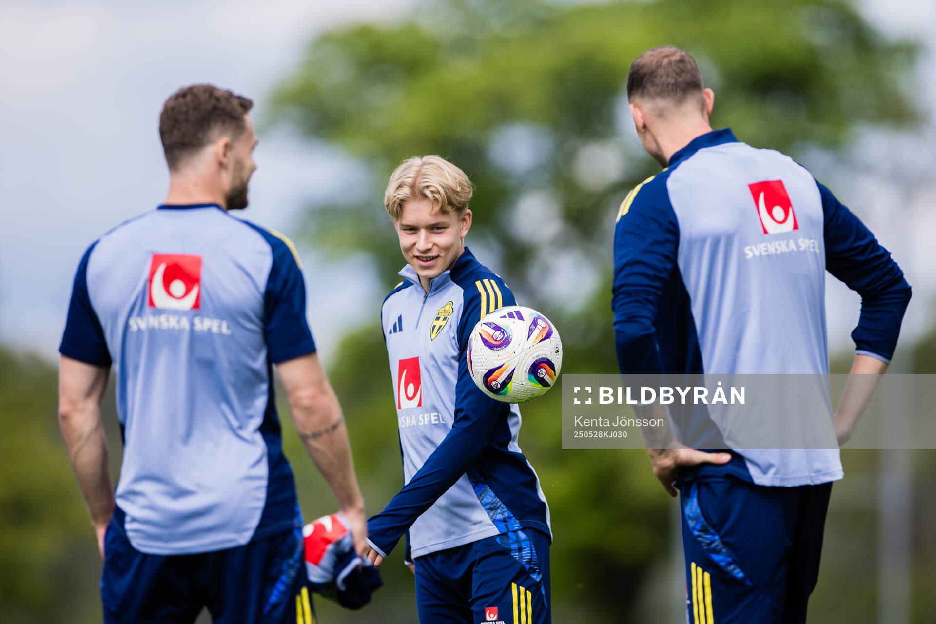 Daniel Svensson of the Swedish men's national football team