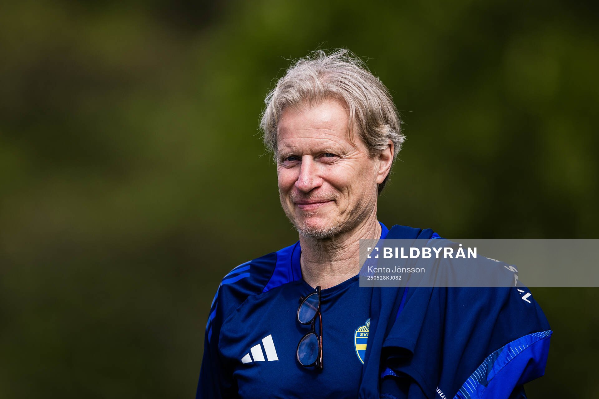 Team manager Stefan Pettersson of the Swedish men's