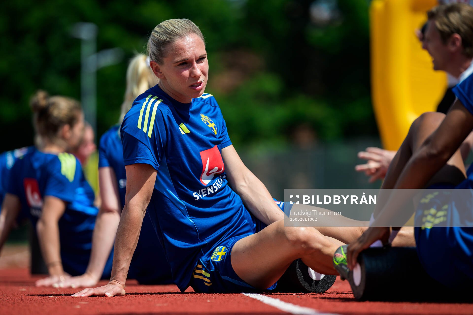 Jonna Andersson of the Swedish women’s national football