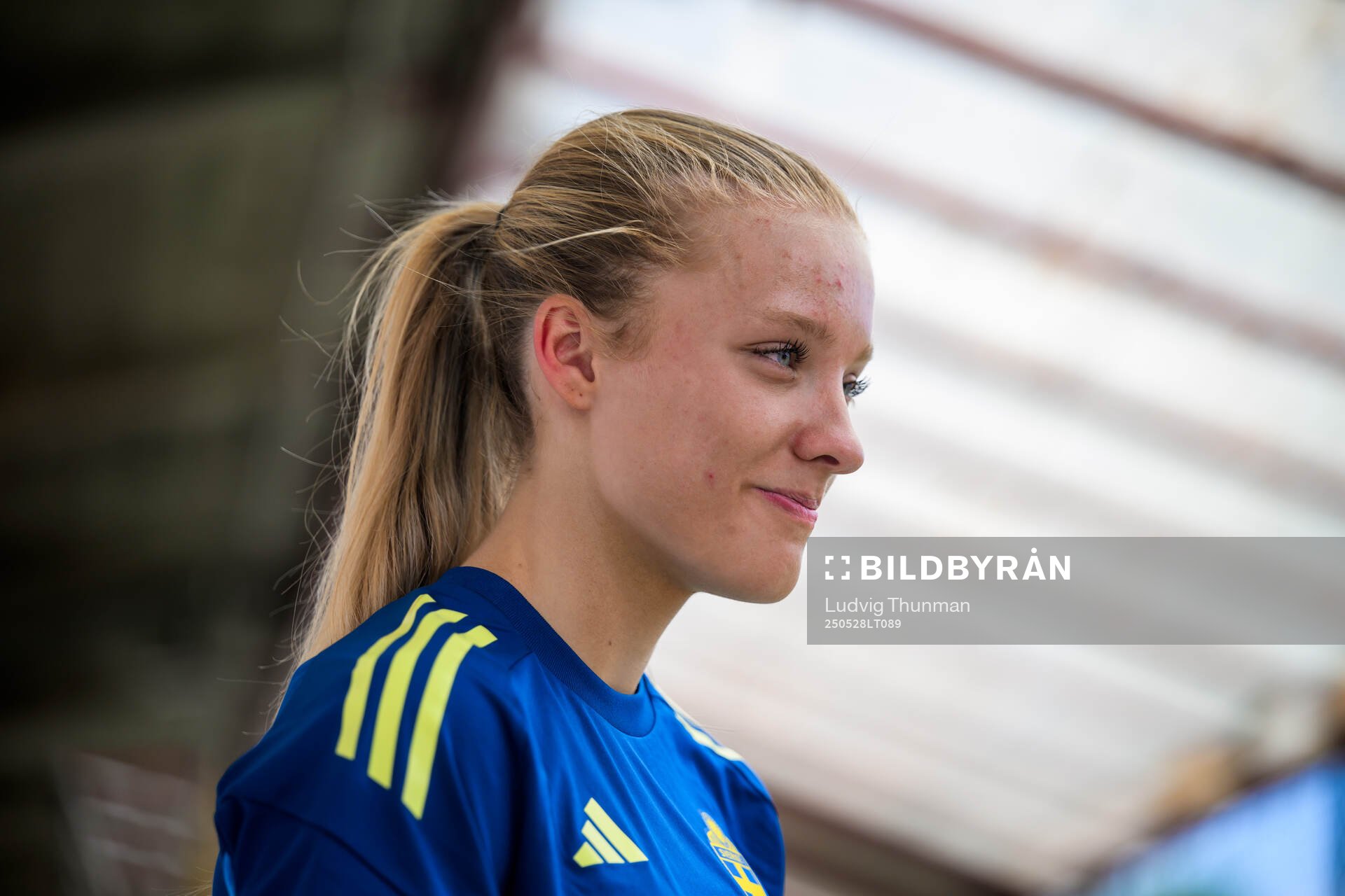 Smilla Holmberg of the Swedish women’s national football