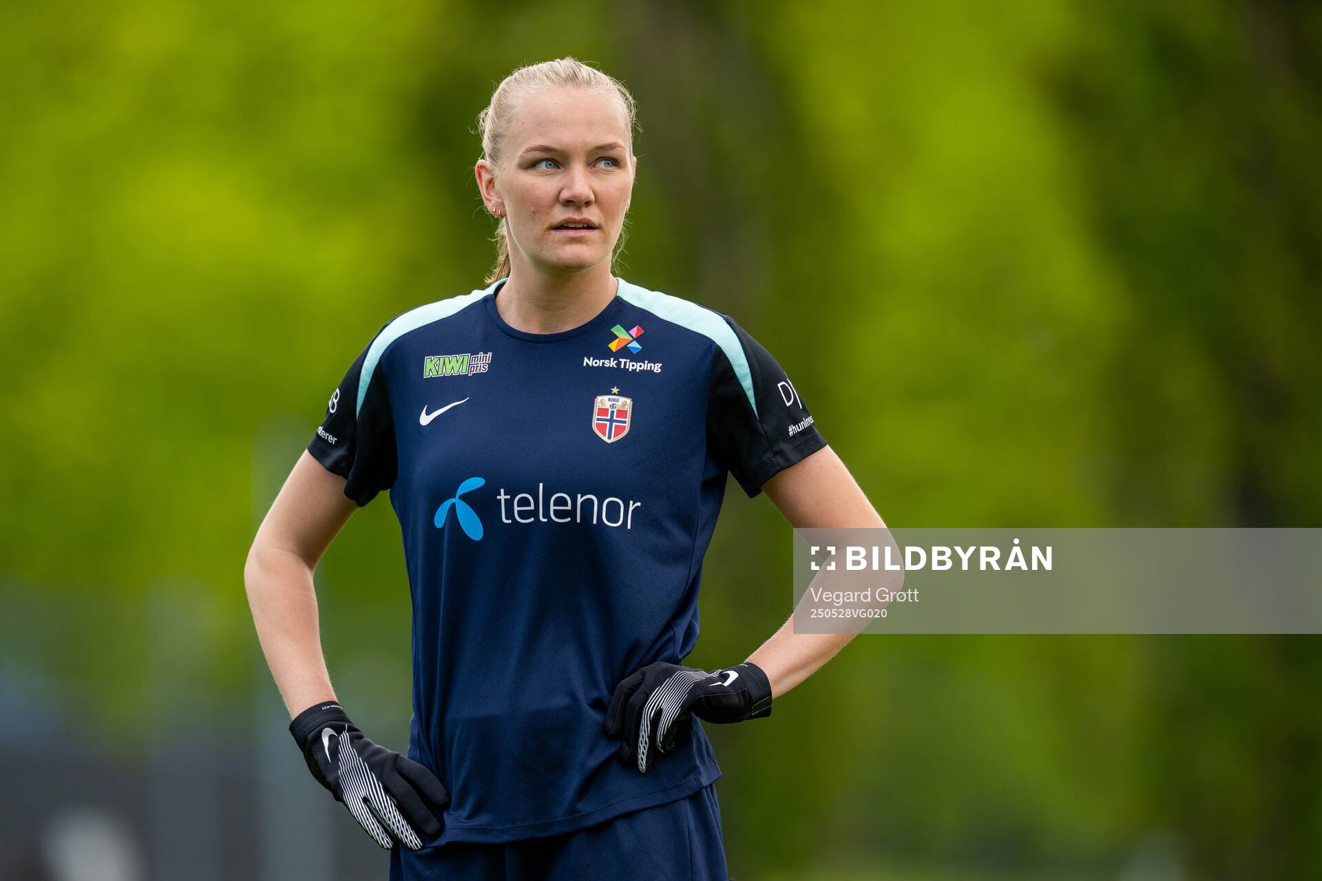 Frida Maanum of the Norwegian women's national football team