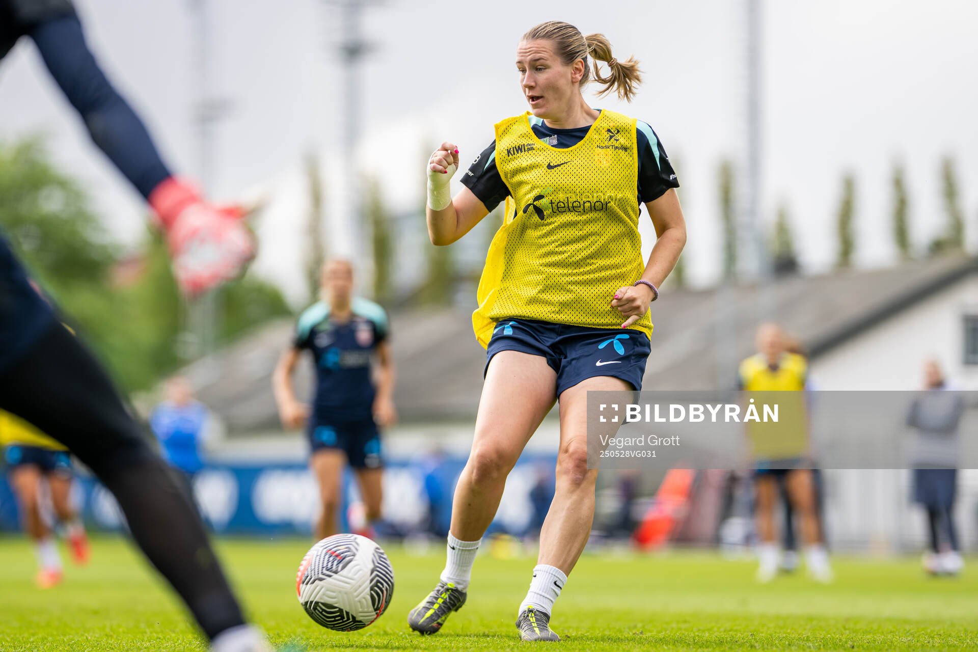 Elisabeth Terland of the Norwegian women's national