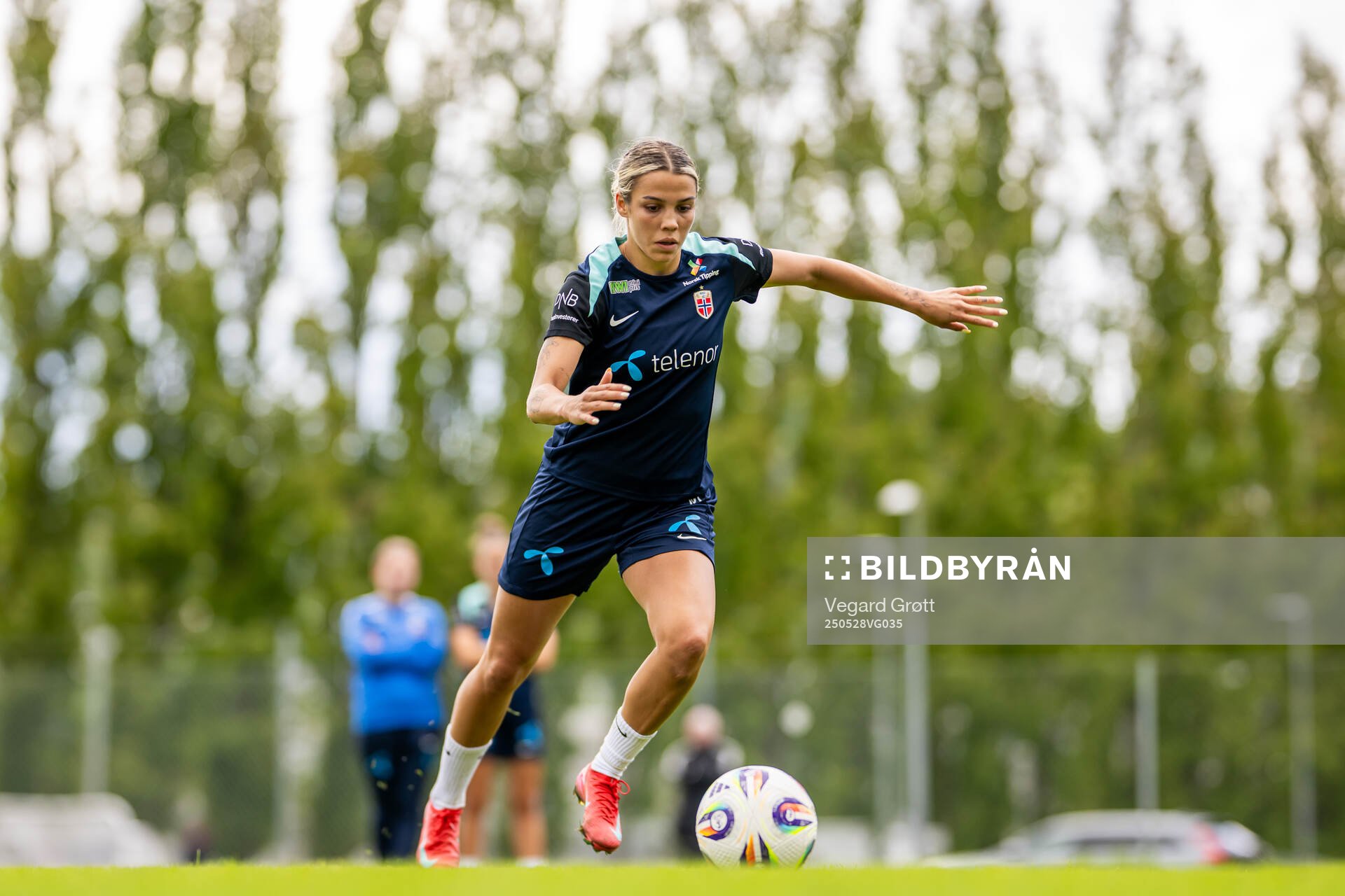 Celin Bizet Ildhusøy of the Norwegian women's national