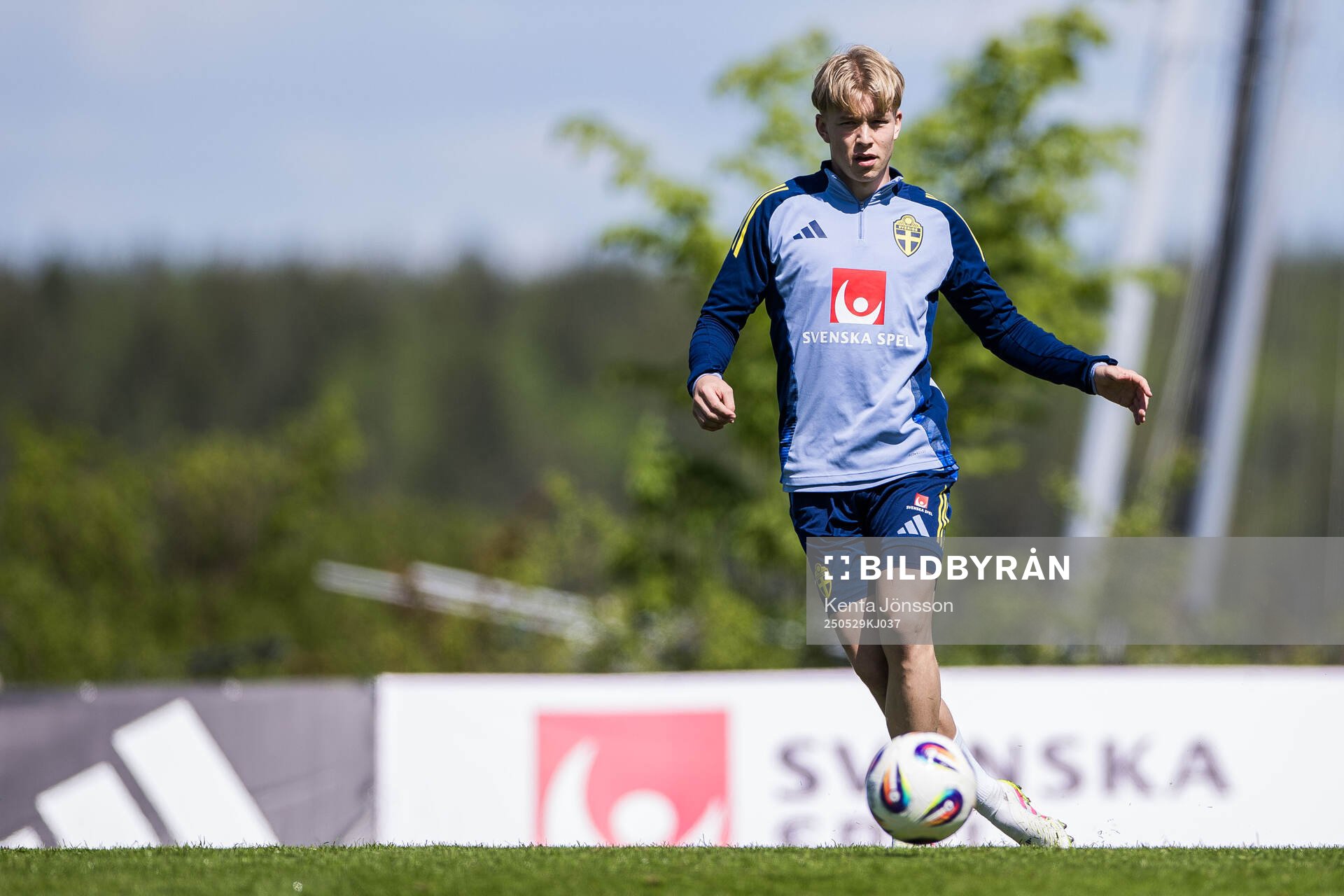 Daniel Svensson of the Swedish men's national football team