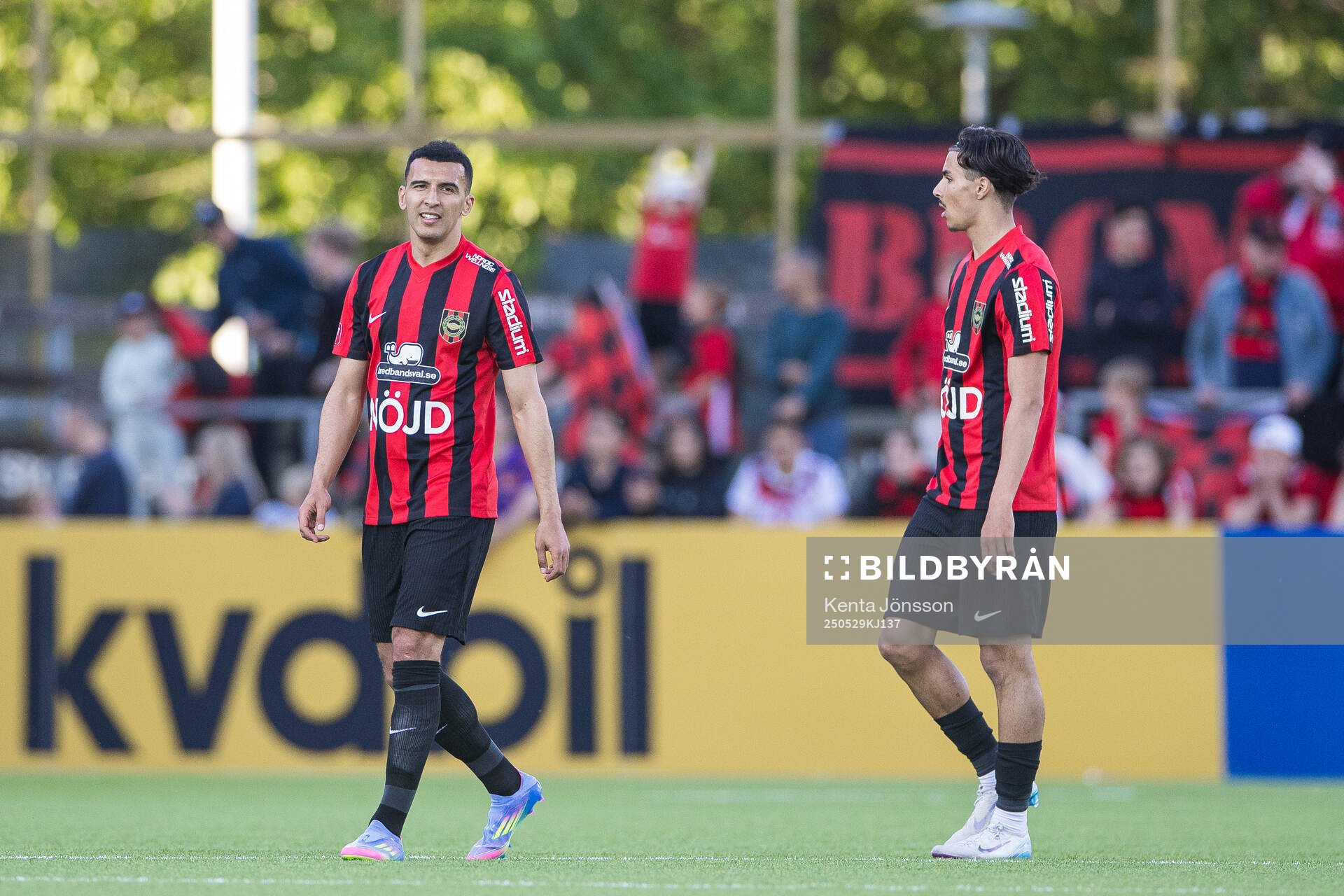 Brommapojkarnas Nabil Bahoui deppar