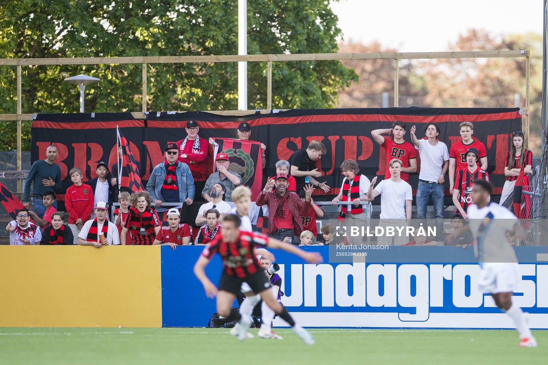 Brommapojkarnas supportrar