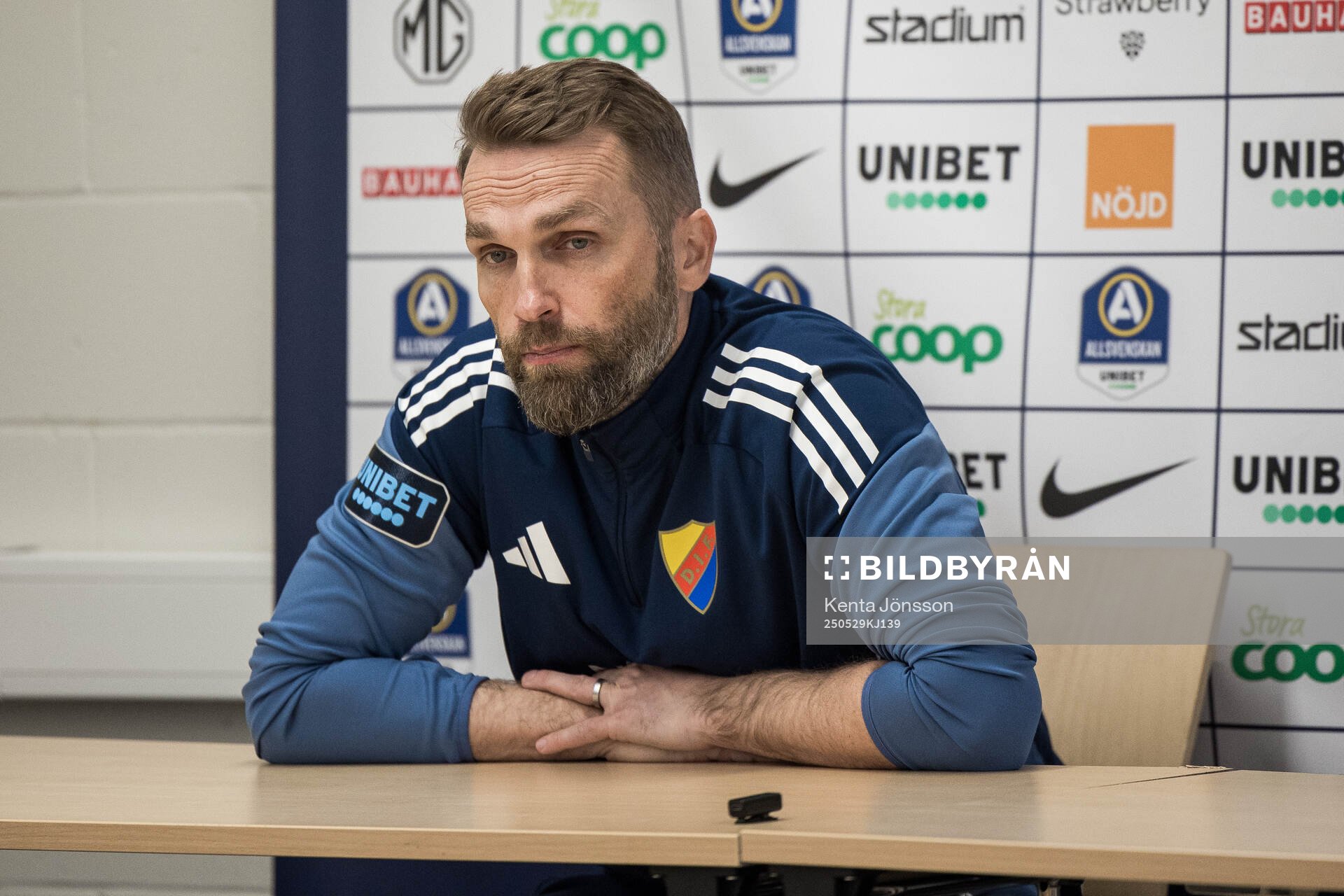 Djurgårdens tränare Jani Honkavaara