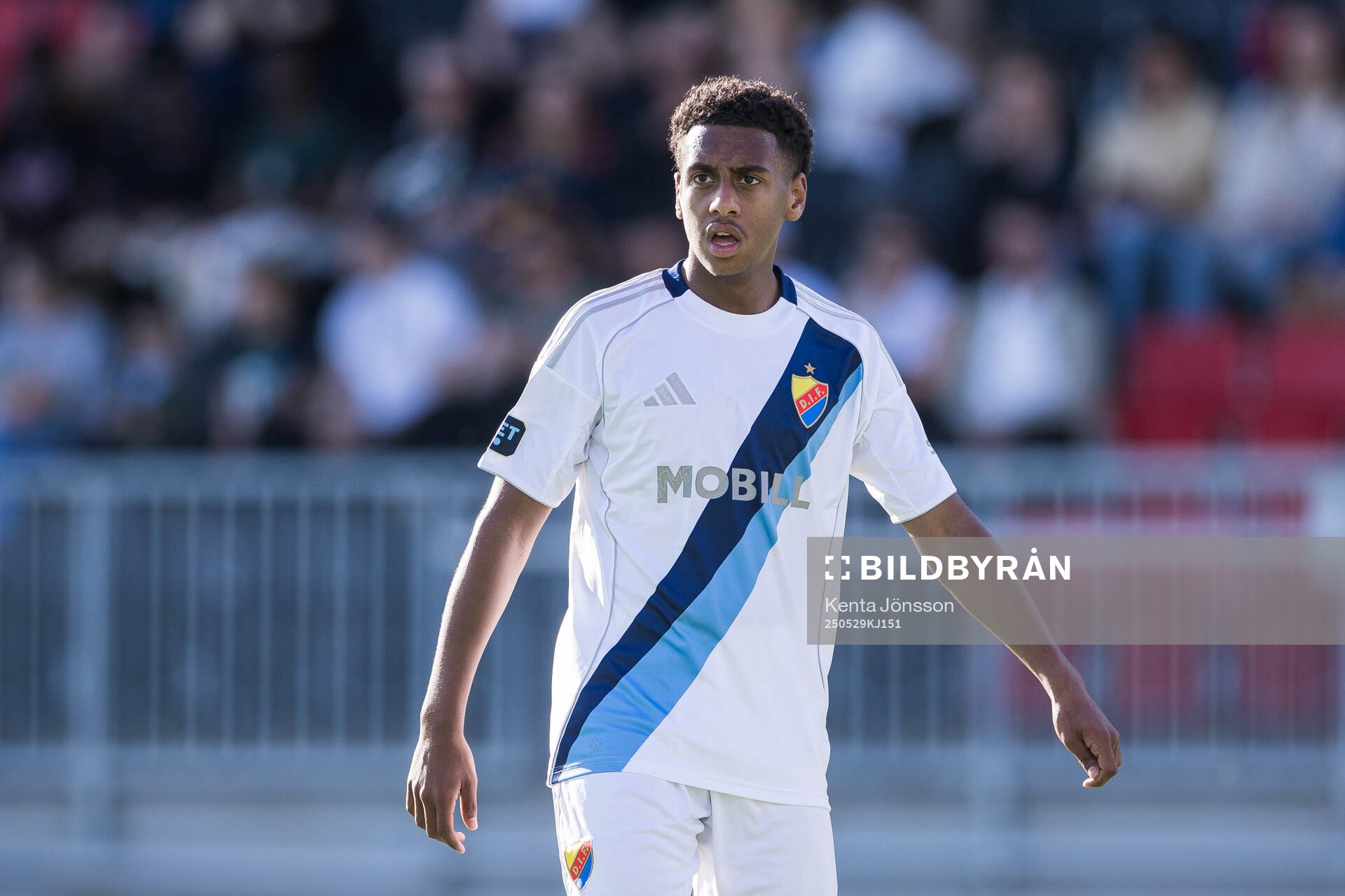 Djurgårdens Isak Alemayehu Mulugeta