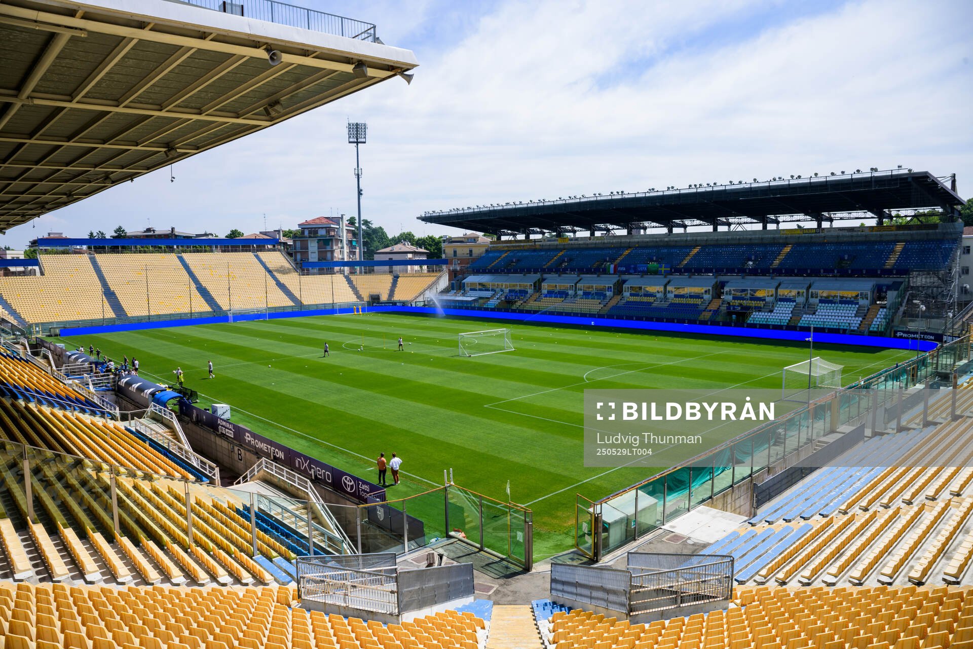 General view of Stadio Ennio Tardini