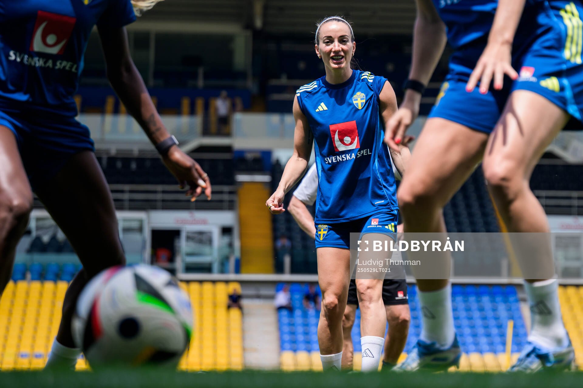 Kosovare Asllani of the Swedish women’s national football