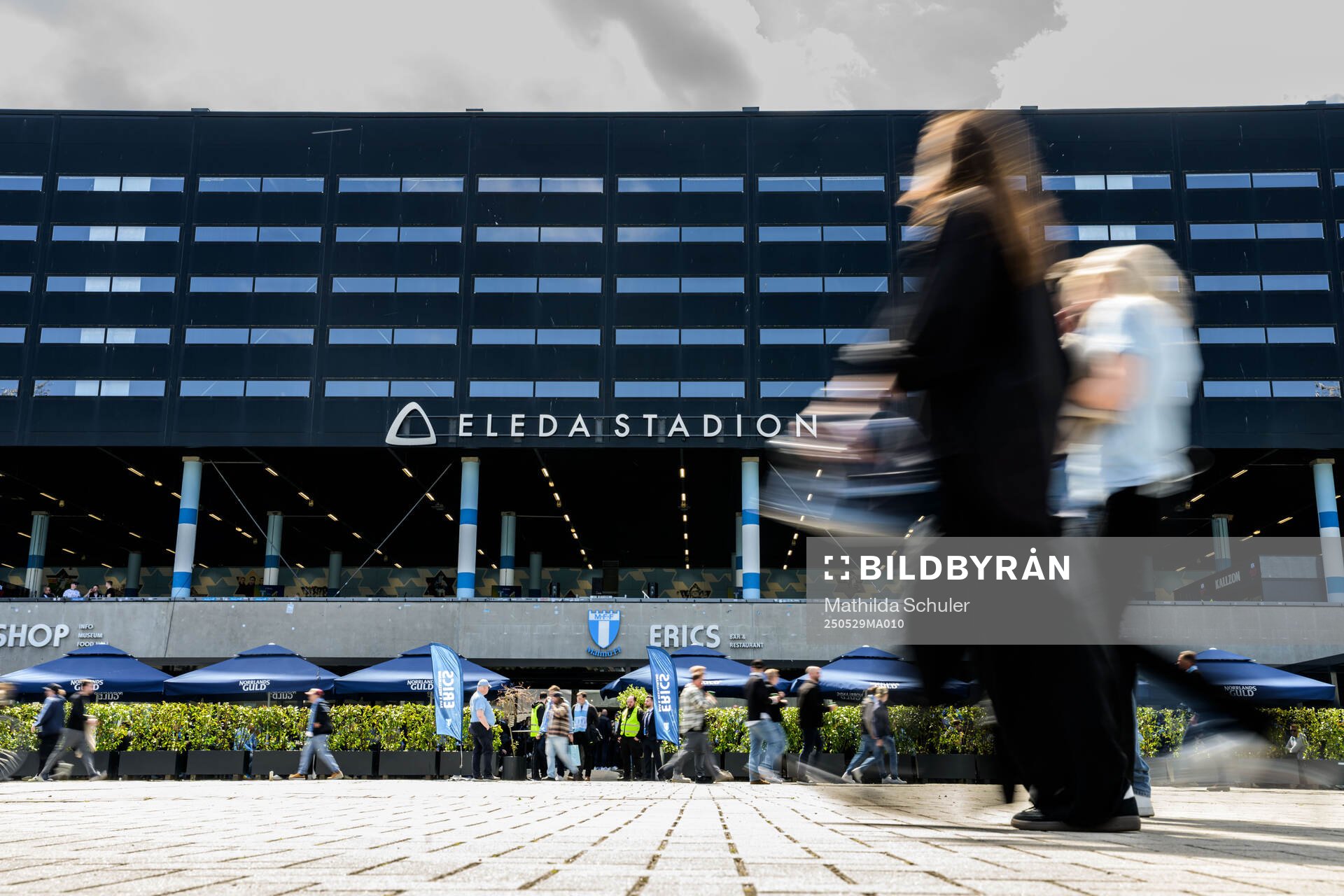 Eleda Stadion inför finalen i Svenska Cupen mellan Malmö FF och Häcken den 29 maj 2025 i Malmö. 