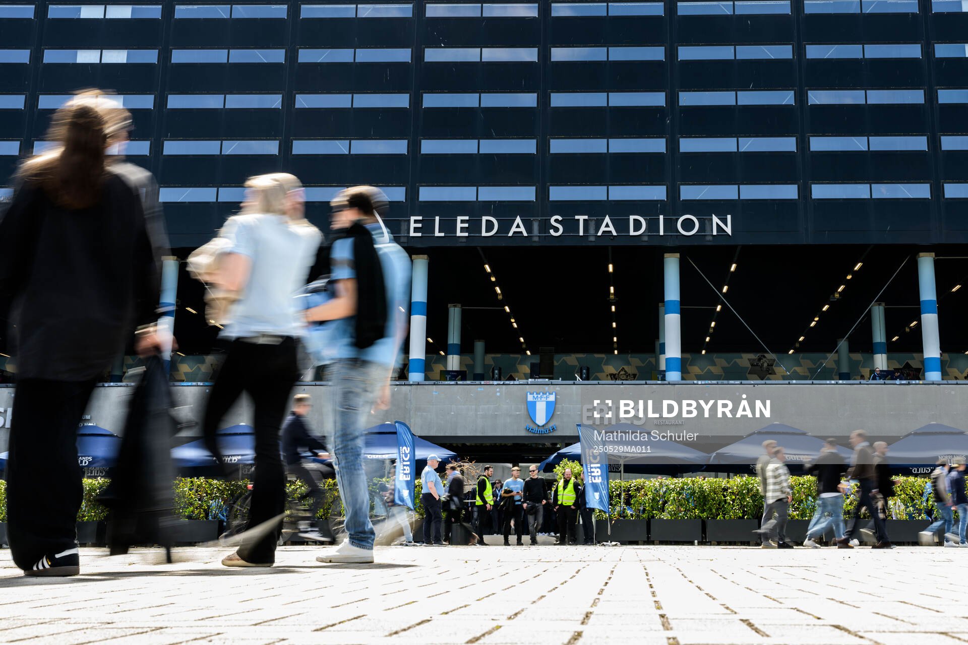 Eleda Stadion inför finalen i Svenska Cupen mellan Malmö FF och Häcken den 29 maj 2025 i Malmö. 