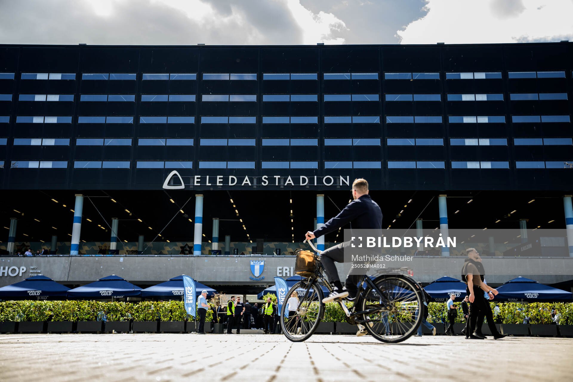 Eleda Stadion inför finalen i Svenska Cupen mellan Malmö FF och Häcken den 29 maj 2025 i Malmö. 