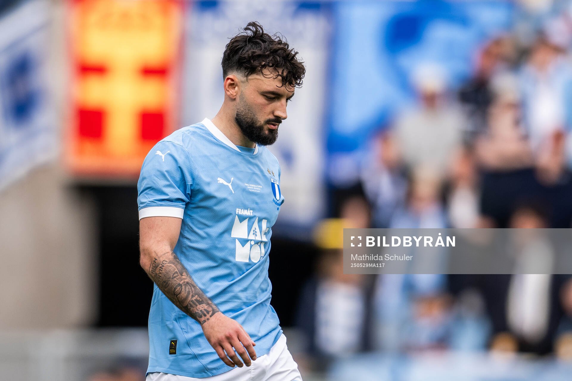 Malmö FFs Sead Haksabanovic deppar