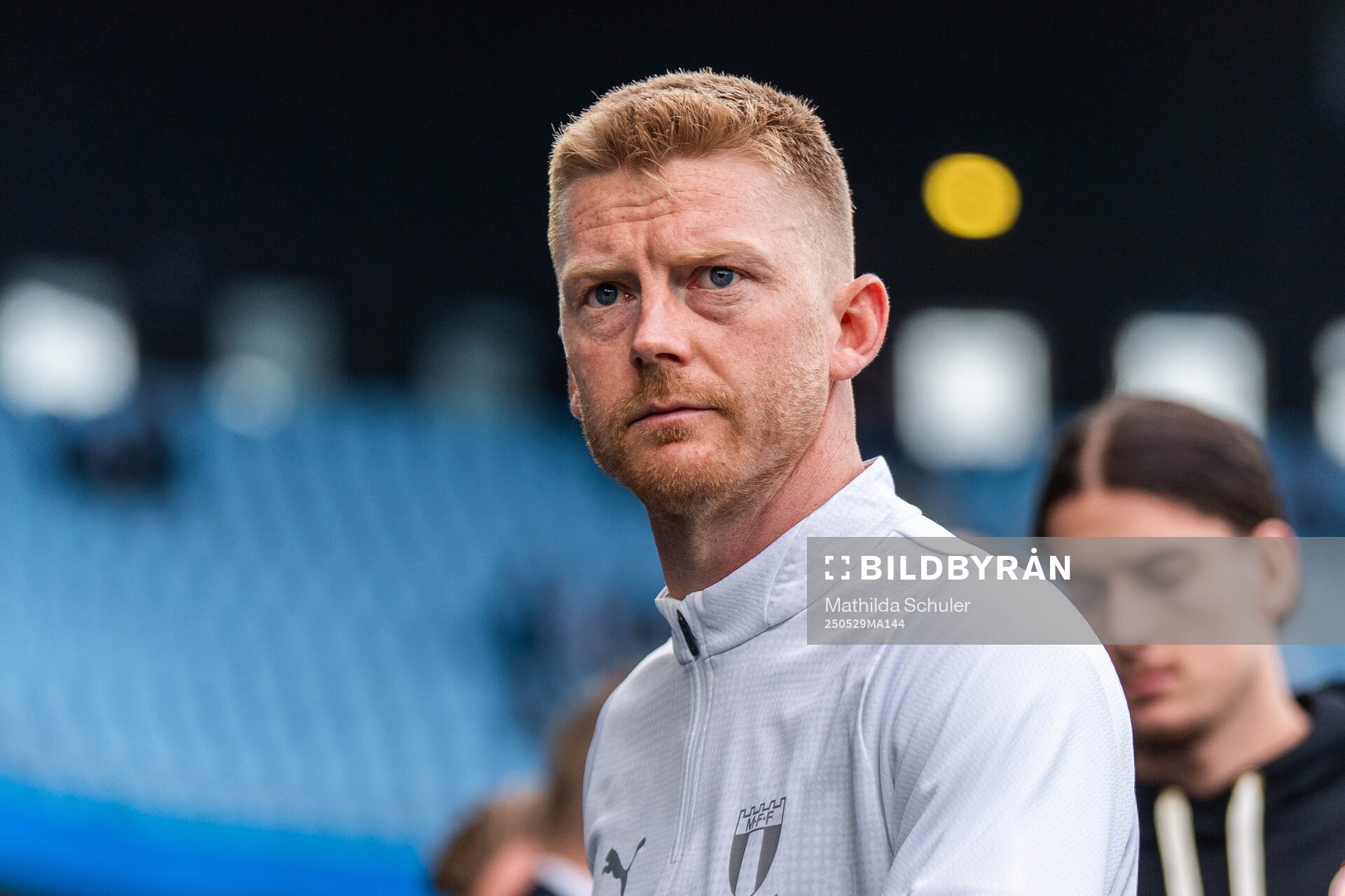 Malmö FFs Anders Christiansen deppar