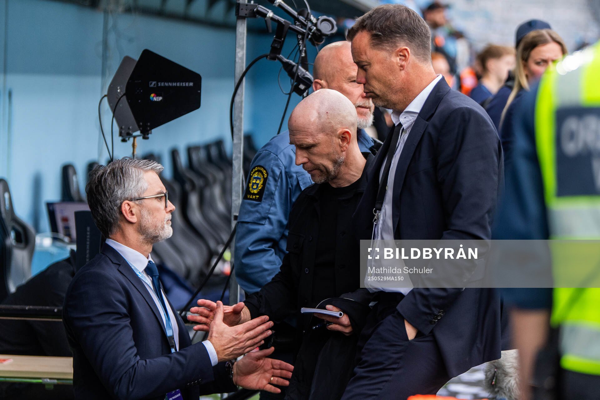 Malmö FFs vd Niclas Carlnén, tränare Henrik Rydström