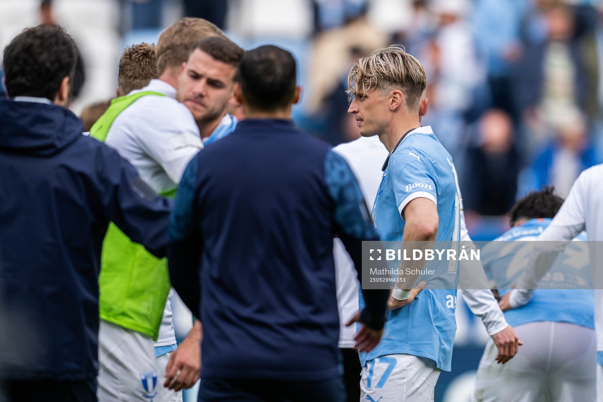 Malmö FFs Jens Stryger Larsen deppar